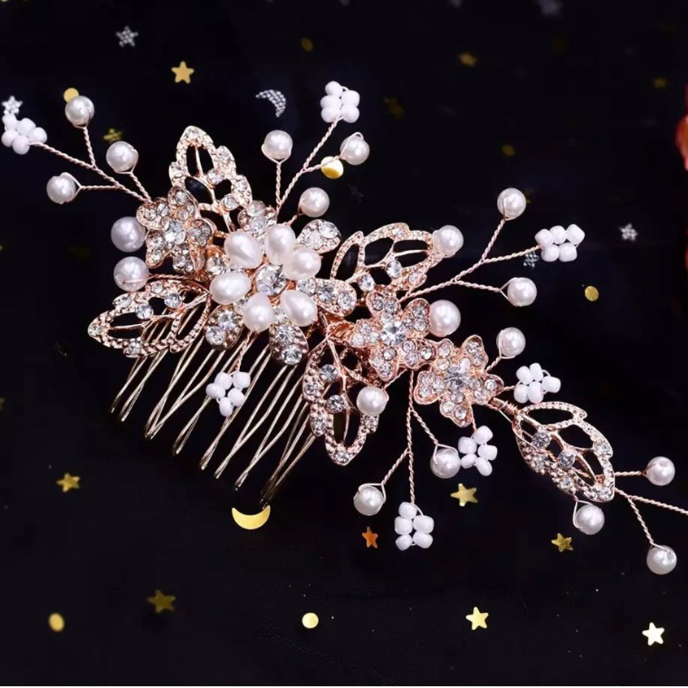 Bridesmaid Hair Pins, Bridesmaid Hair Accessory, Bridal Party Gift, Gift…